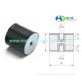 Ff (de) Cylindrical Rubber Vibration Damper With Steel , Zinc Plated